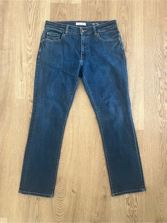 Warp + Weft Other - Warp+Weft Men’s Slim Fit Blue Dark Wash Denim Jeans 5-Pocket 31x30